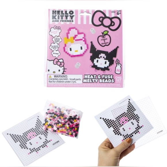 HELLO KITTY & FRIENDS Heat and Fuse Melty Beads and Crafts (Set of 2) - Picture 5 of 9